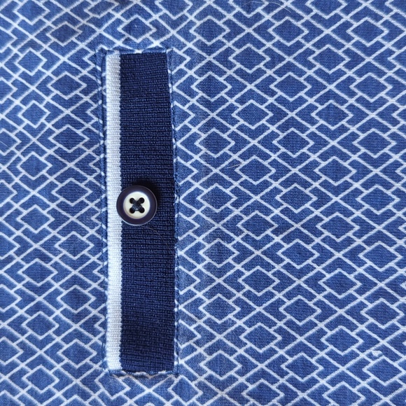 Blue Patterned T-Shirt - Picture 3 of 4